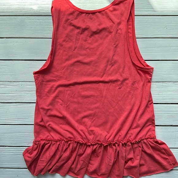 NWOT Disney Minnie Mouse Patriotic Tank Top Ruffle Bottom Kids XL - Picture 5 of 5